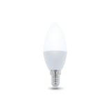 LED lempa E14 (C37) 220V 6W (40W) 3000K 480lm šiltai balta Forever Light